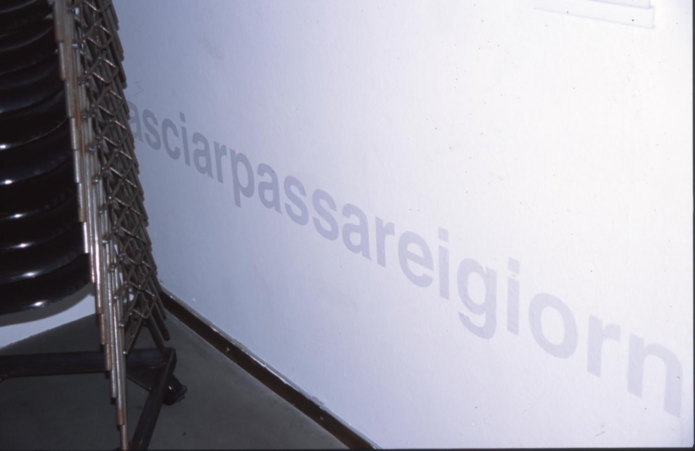 Liam Gillick, Lamp Factory, 2003 (detail)